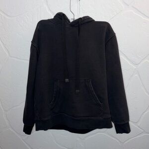 Athleta Charcoal Hoodie Sweater